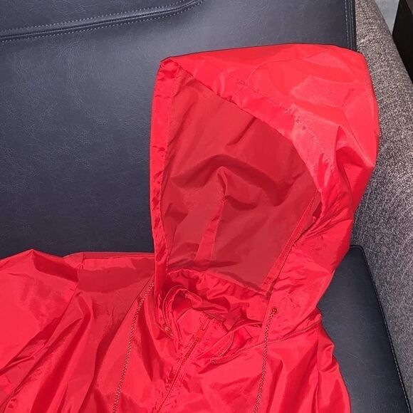 Vintage LL BEAN Red Windbreaker Aspen Anorak Sz L - Picture 10 of 10